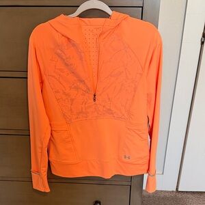 Women’s Under Armour Orange Hoodie